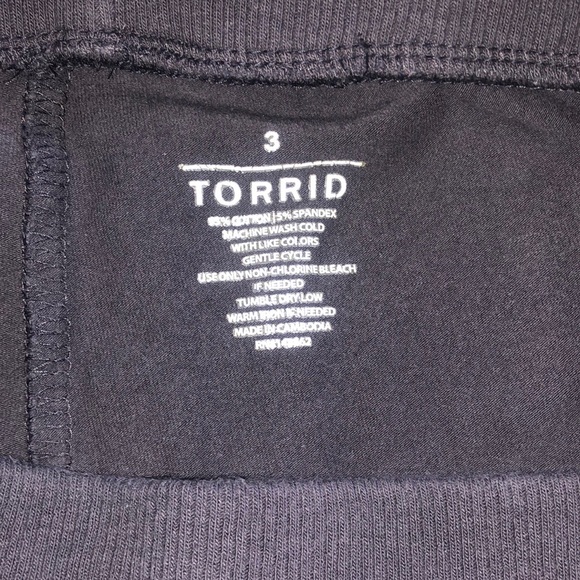 Torrid Ribbed Band leggings - Picture 4 of 4